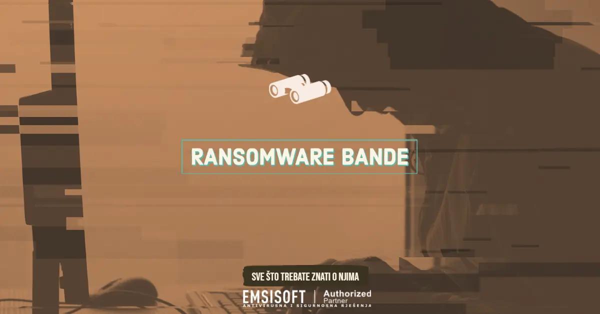 Ransomware banda za računalom